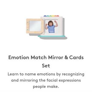 Lovevery Emotion Match Mirror & Cards Set